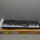 61 Key Keyboard Piano, Portable Electronic Keyboard Piano for Beginners with Speakers, Microphone, Sheet Music Stand, 100 Voices, 100 Rhythms, Digital Music Keyboard Built-In Speakers