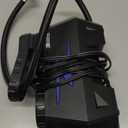 FADAKWALT Tire Inflator Portable Air Compressor, DC 12V Tire Air Pump with LED and 150PSI Digital Pressure Gauge, Portable Tire Inflator for Car Tires, Motorcycles, Bike, Ball (Blue)