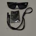 willochra Full lens Polarized Reading Sunglasses for Men Driving Running Sports Reader Square UV Protection Style Unisex (Black)