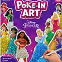 Skillmatics Poke-in Art - Disney Princesses, Mess-Free Fun for Kids, Screen-Free Entertainment, DIY Wood Craft Kits, Creative Activity, Gifts for Girls Ages 4, 5, 6, 7, 8, 9