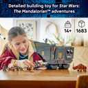 LEGO Star Wars Offworld Sandcrawler and Mudhorn 75453
Building Toy for Boys & Girls, Ages 14+, Movie Playset, 5 Minifigures & Grogu Figure, 1,683 pieces, Gift for Birthdays
