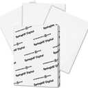 Springhill White 8.5 x 11 Cardstock Paper, 90lb, 163gsm, 250 Sheets (1 Ream)  Premium Lightweight Cardstock, Printer Paper with Smooth Finish for Greeting Cards, Flyers, Scrapbooking  015101R