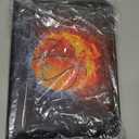 CDROPS Yellow 400 Card Binder with 50 Removable Pages, Compatible with Basketball, TCG, and Other Standard Size Cards