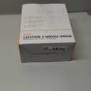 Single Serve One Cup Coffee Maker, for K Cups and Grounds, Mini Coffee Maker with Portable Handle, 6 to 12 Oz Brew Size, for Travel, Camping, Office, RV and Dorm, 120V, Black and Gold