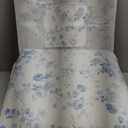 Laura Ashley - Twin Sheets, Cotton Flannel Bedding Set, Brushed for Extra Softness & Comfort (Audrey Grey, Twin) (Queen)