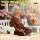 26 Inch Aluminum Wind Chime Gift for Grandma, Gift for Grandma from Grandkids on Christmas Thanksgiving Mother's Day Birthday