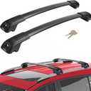 JOYTUTUS Roof Rack Cross Bars Compatible with Toyota RAV4 2013-2018 with Side Rails, Aluminum Anti-Rust Car Cross Bar for Rooftop Cargo Carrier Bag Kayak Bike Snowboard