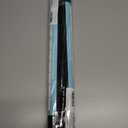 2 x Blackout Window Film, Window Privacy Film Frosted Faux 3D Floral Decorative Static Cling Heat Blocking Window Tint, Black, 17.5" x 78.7"