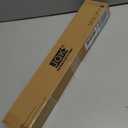 JQK Brushed Towel Bar, Rounded Edges 18.41 Inch Towel Rack, 304 Stainless Steel Bathroom Wall Mount, Useable Length 16 Inch, TB250L16-BN