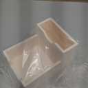 White Sticky Note Holder, Silicone Memo Holder with Pen or Card Slots, Sticky Note Dispenser, Fits 3x3 Inches Sticky Notes, Post It Note Dispenser for Office Desk Accessories