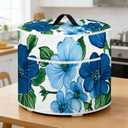 Dust Cover Compatible with Instant Pot 3-6-8 Quart, Pressure Cooker Cover with Storage Pockets, Kitchen Appliance Protector for Slow Cooker Accessories