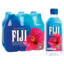 FIJI Natural Artesian Bottled Water 500 mL / 16.9 Fl Ounce (Pack of 6) - 100% Recycled Plastic (EXP 07/06/26)