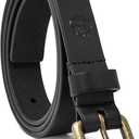 Timberland Women's Casual Leather Belt for Jeans (Medium (33-39))