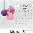 Eco-Friendly Plantable Seed Calendar 2026 - Biodegradable Monthly Planner with Wildflower, Herb & Fruit Seeds for Homes to Live In, Garden & Decor,Adding Nature
