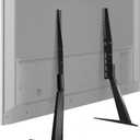 Black Universal TV Stand Tabletop for 27 to 65 inch LCD Flat Screen TV,Max VESA 800 x 400mm, Height Adjustable TV Base Holds up to 88lbs