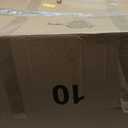 IRIS USA Airtight Dog Food Storage Container, WeatherPro, Up to 50 lbs, Removable Wheels, for Dog Cat Bird and Other Pet Food Storage Bin, Keep Fresh, Translucent Body, Made in USA, Clear/Gray