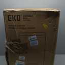 EKO Madison Brushed Stainless Steel 13.2 Gal/50L Kitchen Step Trash Can or Recycling Bin, Removable Inner Liner, Soft Close Lid, Fingerprint Resistant Finish