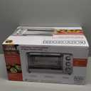 Black+Decker 4 Slice Toaster Oven - Stainless Steel