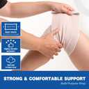 AZEN Premium 5 Pack Elastic Bandage Wrap 6 Inch, Compression Wrap Bandage for Legs, Ankle, Knee, Tummy, Body, Latex-Free, Lymphedema Wraps for Legs