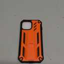 FNTCASE for iPhone 15 Phone Case: for iPhone 13 & 14 & 16e Case Military Grade Shockproof Protection Hard Phonecase - Dual Layer Matte Textured Drop Proof Rugged Protective Cover - 6.1 Inch Orange