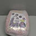 1 MIDDLE ONE Car Pillow for Kids, Memory Foam Travel Pillow for Car and Adults, Kid Travel Pillows for Sleeping on Road Trip, Small Body Pillow for Kids (Pink)