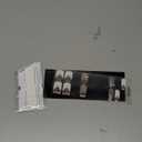 Semi Cured Gel Nail Strips French Tip Gel Nail Strips Whhite Flower Stickers Glitter Wraps Need UV/LED Light Salon Quality & Easy to Use for Women 20 Pcs (Pink Tp2025-4)