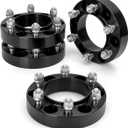 dynofit 6x5.5 Wheel Spacers 1.5" for Toyota Tacoma/4Runner/FJ Cruiser, 106mm Hub Centric M12x1.5 Forged Spacers with Extended Lug Nuts - Set of 4Pcs Spacers