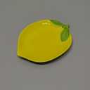 Cute Ceramic Spoon Rest & Holder for Stove Top, Lemon Shaped Coffee & kitchen Spoon Rest & Holder for Kitchen Counter, Stove & Cooking Spoon Holder for Ladle & Utensil & Spatula & Tong Rest (Yellow)