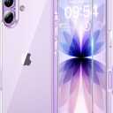 TAURI for iPhone 17 Case, Anti-Yellowing with Screen Protector, Military-Grade Protection Shockproof Slim Phone Case for iPhone 17, Clear