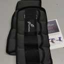 Sportneer Adjustable Ankle Weights Set - 1 Pair (2-10 lbs) Removable Sandbags for Women & Men, Comfortable Neoprene Leg Weights for Walking, Running, Pilates, Yoga, Home Workout & Physical Therapy (Dark Gray)