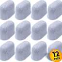 Cuisinart Coffee Filter Replacement - 12 Pack Cuisinart Coffee Maker Water Filter by Pureline - Charcoal Water Filter - for all Cusinart Coffee Machines