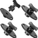 RunNico 4 Set Boat Windshield Fastener, Boat Windshield Clips for Boats Safety-Boat Windshield Replacement Accessories for Protecting Windows and Blocking Strong Winds (4)