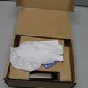 Veise Fingerprint Door Lock with 2 Knobs - Keyless Entry Door Lock with Handle, Electronic Keypad Deadbolt, Smart Front Handle Set, Auto-Locking, Waterproof, Easy Installation, Satin Nickel