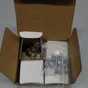 4 Pack Antique Brass Crystal Drawer Knobs Vintage,Oval Glass Crystal Drawer Pulls Kitchen Cabinet Dresser Cupboard Wardrobe Handles