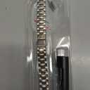 BAITEYOU Narrow Metal Band Compatible with Apple Watch Bands 38mm 40mm 41mm 42mm 44mm 45mm 46mm 49mm (Series 11 10 9 8 7 6 5 4 3 2 1 SE Ultra), Dressy Thin Stainless Steel iWatch Bands for Women (Silver/Gold)