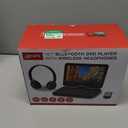 GPX PDB1077B 10in Bt Portable DVD Player Wl Perp Bt Headphones