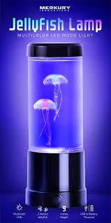 Merkury Jellyfish Multicolor LED Lamp