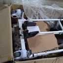 Electric Patient Lift Transfer Chair, Foldable Transfer Lift Chair,One-Button Lift Transfer Chair,Load-Bearing Capacity Exceeds 300 LB,Suitable for The Elderly and People with Mobility Difficulties