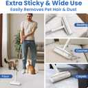 Lint Roller Refills (2 Pack, 180 Sheets) DELOMO 9.45 in Large Lint Roller Refill, Compatible Only with DELOMO Large Lint Roller, for Cleaning Carpets, Cars, Beds, Couches & Pet Hair