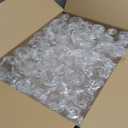 JOLLY CHEF 48 Pack Plastic Champagne Flutes, 9 oz Gold Stemless Champagne Flutes, Plastic Champagne Glasses, Shatterproof Recyclable Mimosa Glasses for Party, Wedding, Christmas, Birthday