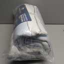 Serta White Goose Feather Pillow 100% Cotton Queen Size 2 Pack All Season Bed Pillows for Side/Back Sleepers28" L x 20" W