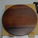 Acacia Wood Lazy Susan, Wood Turntable Tray Cabinet Organizer,14"