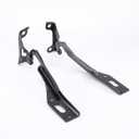 Front Hood Hinges Compatible with Honda Civic 9th Gen 2012-2015, Left Driver Side & Right Passenger Side Hood Hinges, OE# HO1236127 HO1236128