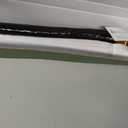 Biddy Murphy Irish Shillelagh Wooden Walking Stick - Made in Ireland | Handcrafted 100% Blackthorn Wood Cane, Handles All Unique, Black High Gloss Lacquered, 36" Long