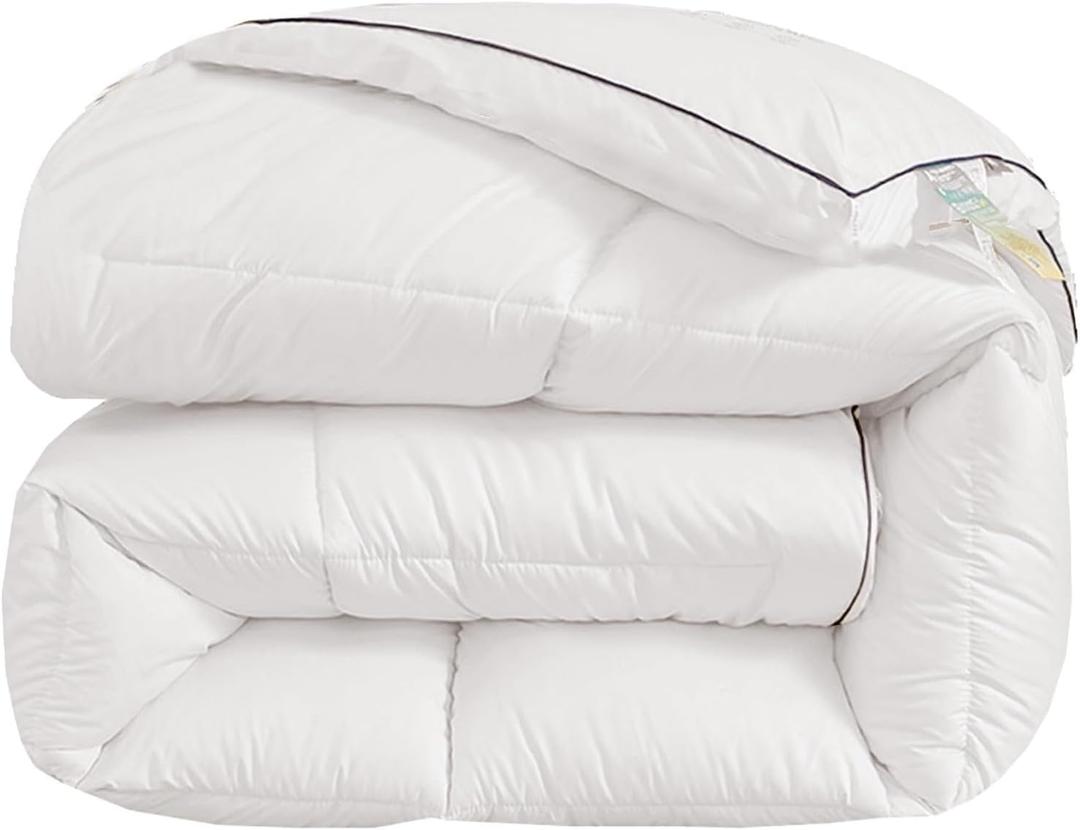 Lightweight Cotton Quilt Warm Solid Color Soft Comforter Easy Care Washable Quilt for Home Winter Fall Decoration(Color5,180x220CM(4KG))