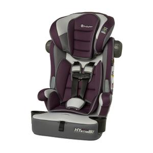 Baby Trend Hybrid SI 3-in-1 Combination Booster Seat, Dash Plum Side-Impact Protection, 3-Stage Growth Design, Adjustable Headrest, Cushioned Comfort MFG DATE: 05/04/2026