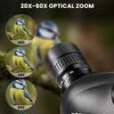 Gosky Advanced HD 20-60x80 Spotting Scope with Tripod for Bird Watching