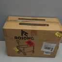 Collapsible Wagon Cart with Wheels Foldable - Folding Utility Heavy Duty Wagons Carts for Grocery Sports Garden Shopping Camping Wheelbarrows (Navy Blue, 120L)