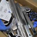 Rolling IV Pole with Tray - Stainless Steel 4 Hooks IV Stand with Wheels Height Adjustable for Clinic Home Care (52 to 71 inches)