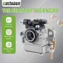 753-08323 Carburetor Kit for Troy Bilt TB6044XP TB685EC TB635EC for MTD AC8 TEC 4-Cycle Trimmer for Craftsman 316731932 316740930 316740970 316731934 316731933 Tune-up Parts
